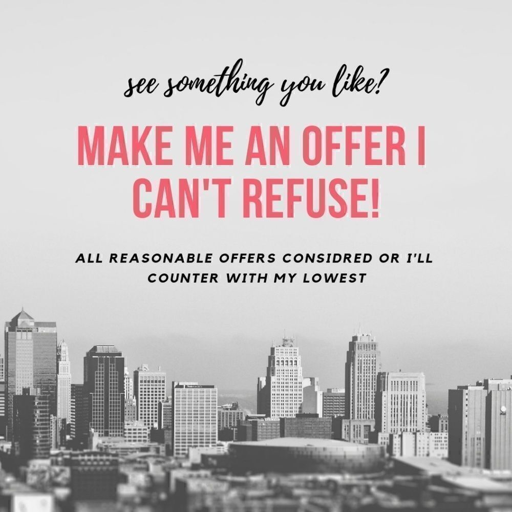 I love offers!! 